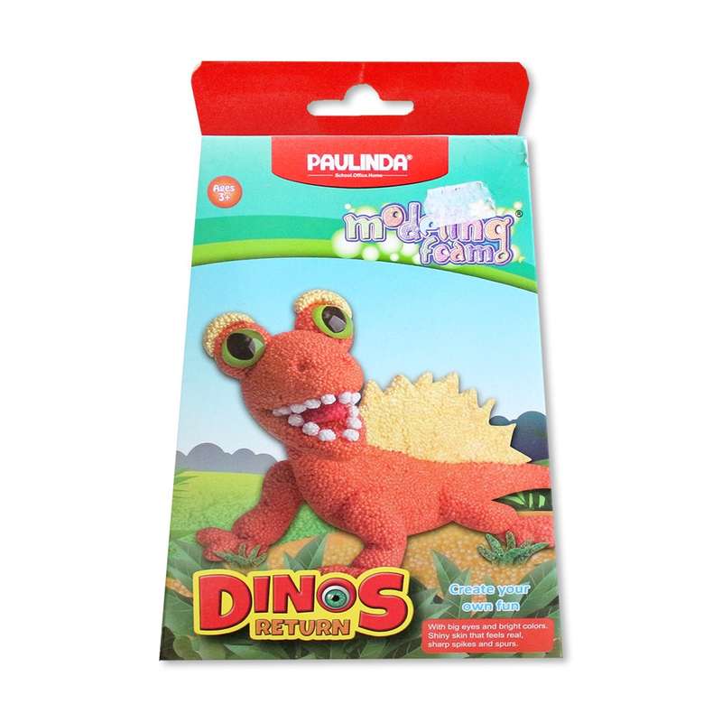 Modeling Foam - Dino's Return (Orange Dino)