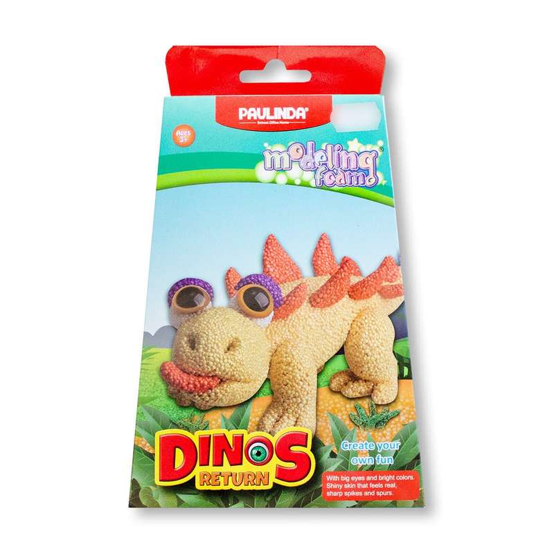 Modeling Foam - Dino's Return (Yellow Dino)