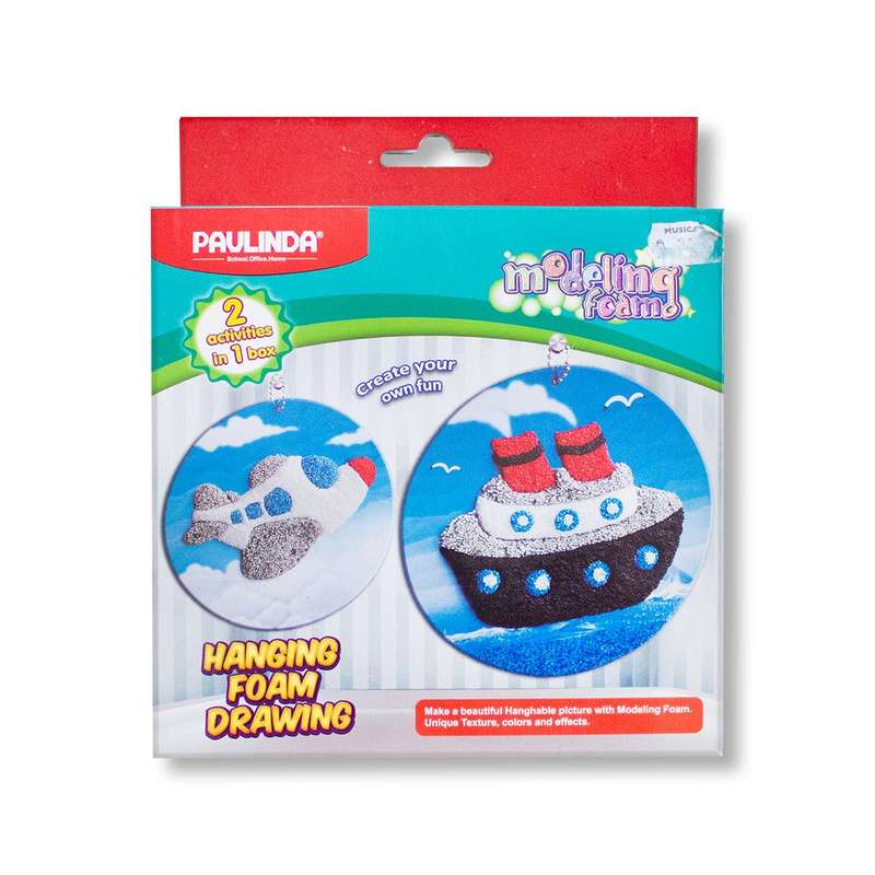 Modeling Foam - Hanging Foam Drawing (Plane And Boat)