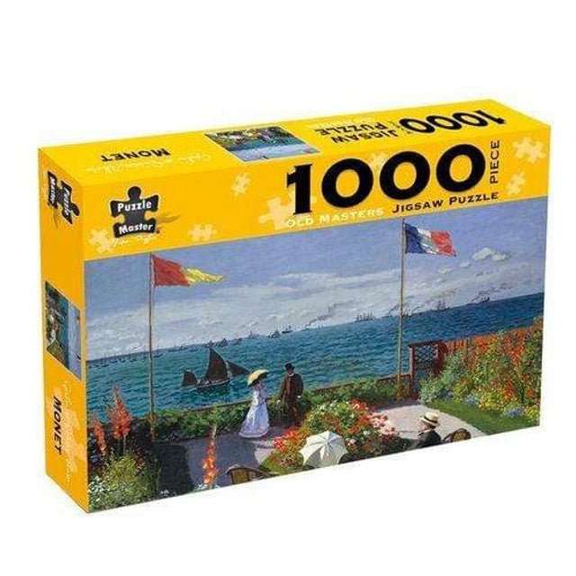Monet Garden At Sainte Adresse - 1000 Piece Puzzle