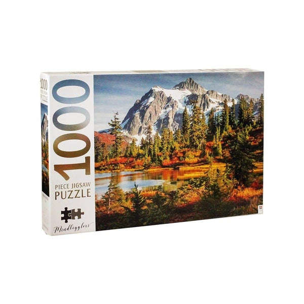 Mount Shuksan And Picture Lake, USA 1000 Piece Puzzle