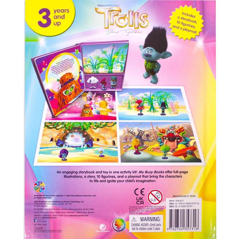 My Busy Books Trolls Band Together Box Set