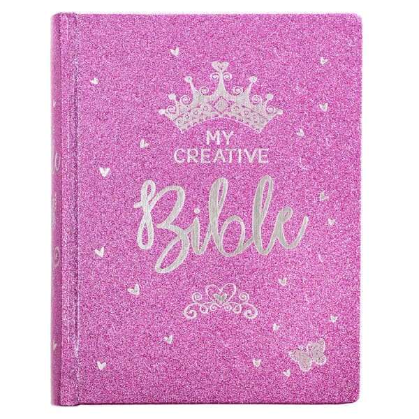 My Creative Bible For Girl Purple Glitter Box Set