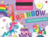 My Favourite Rainbow Colouring Pad