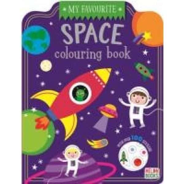 My Favourite Space Colouring Book