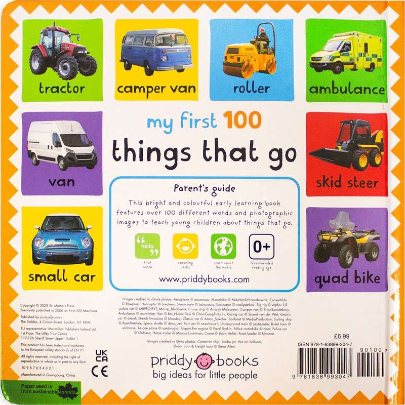 My First 100 Things That Go