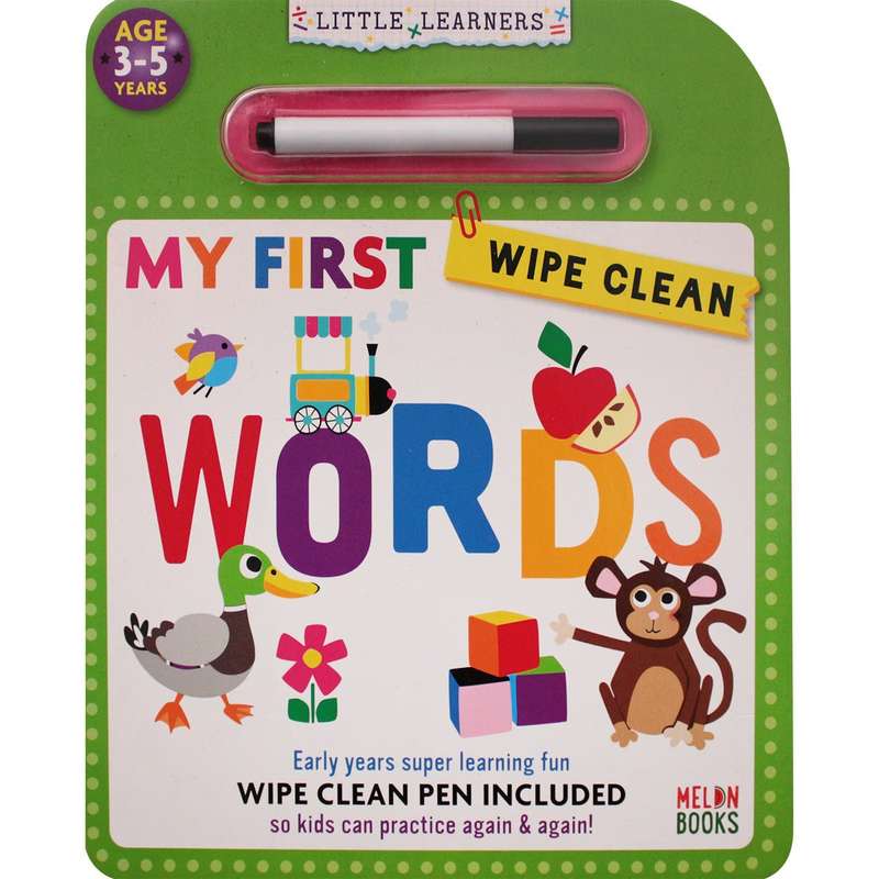 My First Wipe Clean Words