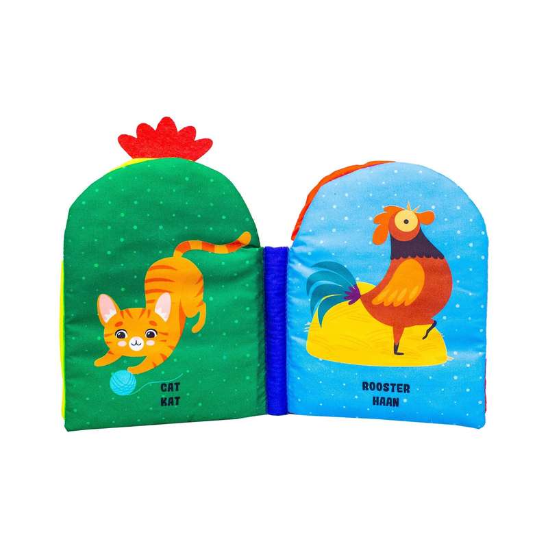 My lapboek/My Cloth Book: Plaasdiere/Farm animals