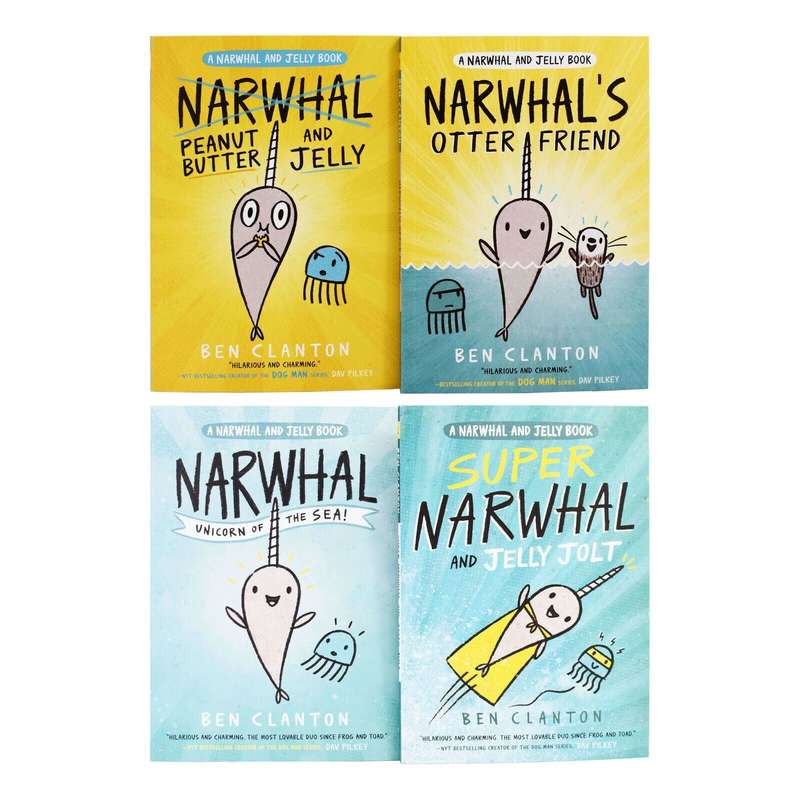 Narwhal And Jelly 4 Book Pack