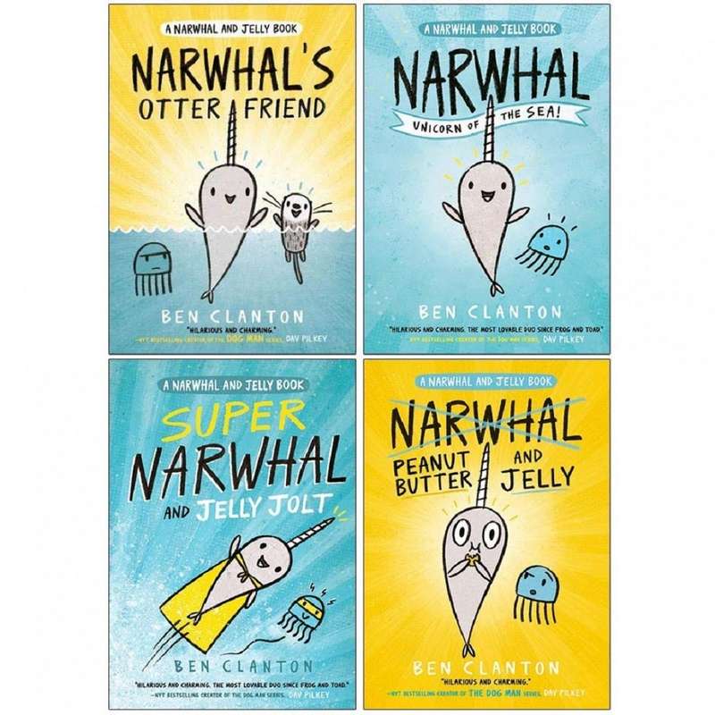 Narwhal And Jelly 4 Book Pack