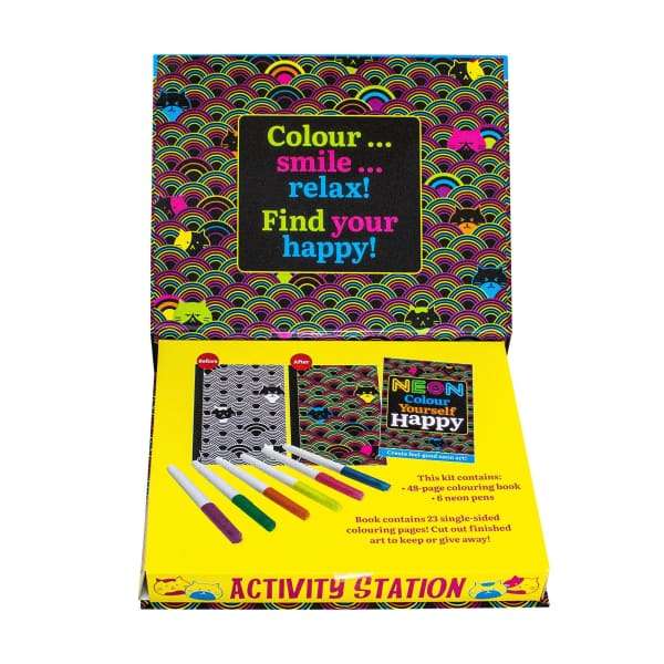 Neon Colour Yourself Happy Box Set