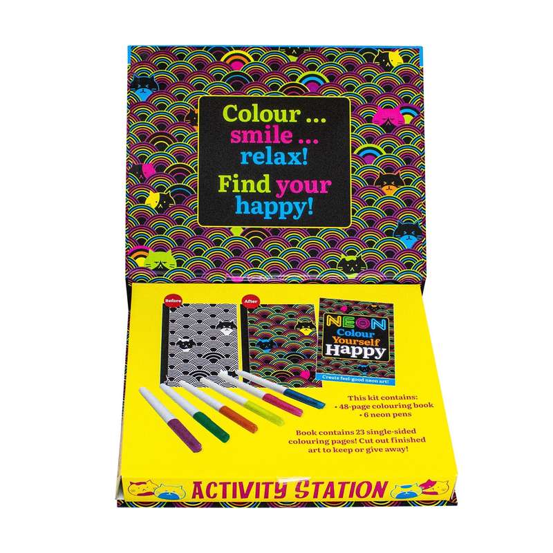 Neon Colour Yourself Happy Box Set