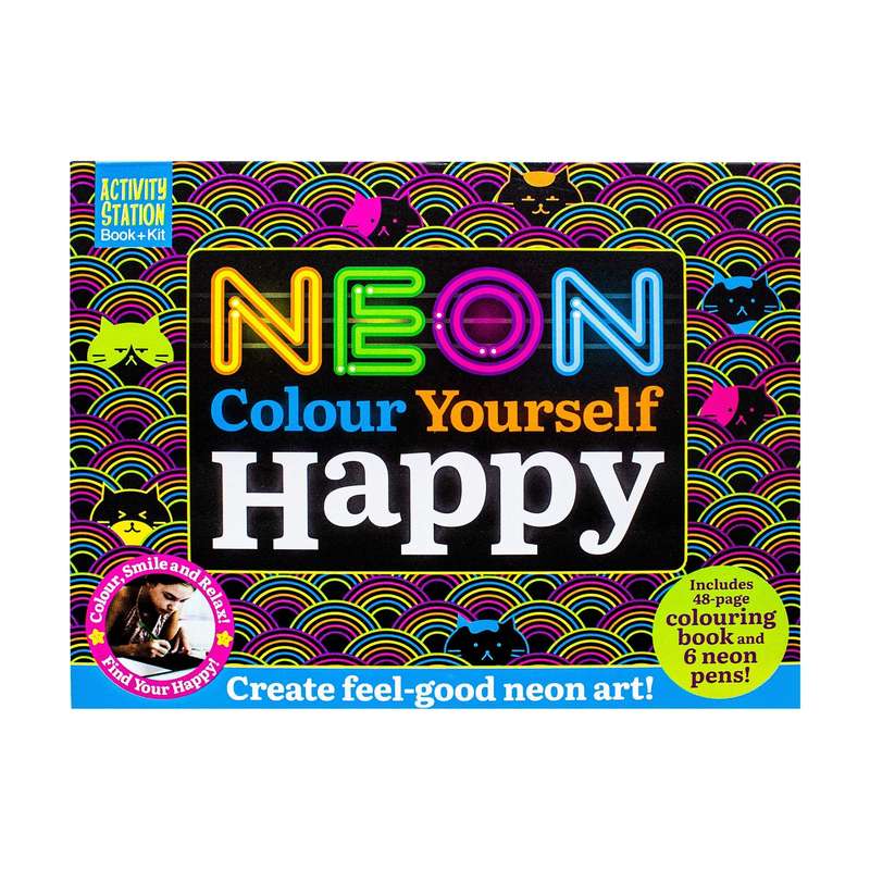 Neon Colour Yourself Happy Box Set