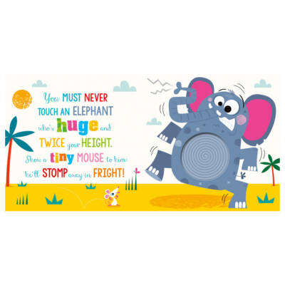 Never Touch A Huge Elephant