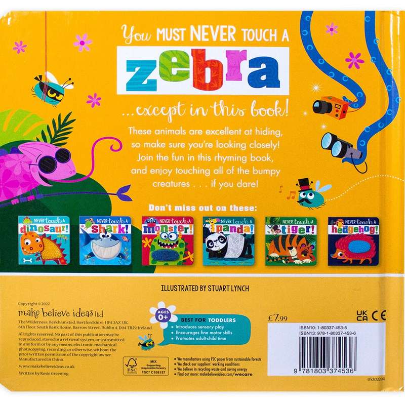 Never Touch A Zebra!