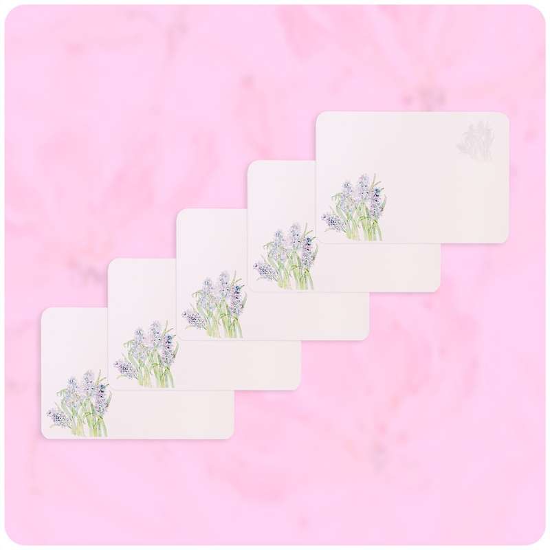 Cape Iris Note Cards & Envelopes Pack
