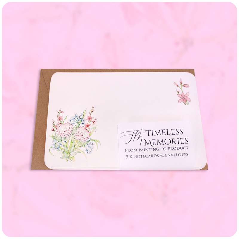 Fynbos Garden Note Cards & Envelopes Pack