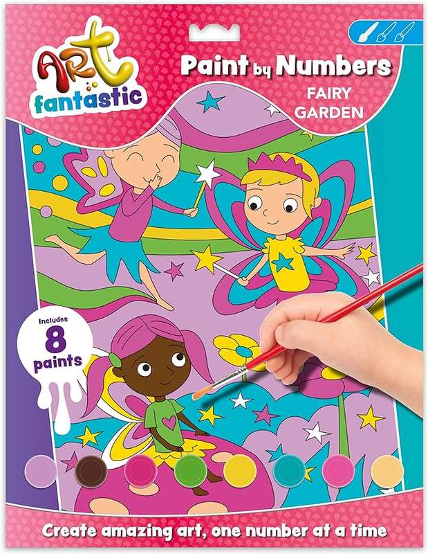 Paint by Numbers Fairy Garden