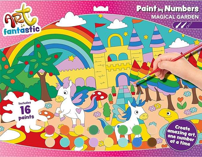 Paint by Numbers Magical Garden Pack