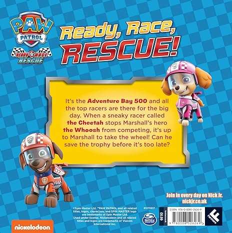 PAW Patrol Picture Book - Ready, Race, Rescue!