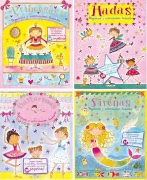 Pegatinas y actividades: FantasÃƒÂ­a (Spanish)