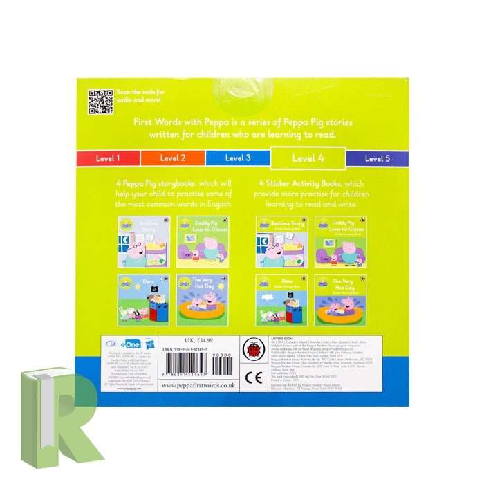 Peppa Pig First Words Level 4 Collection