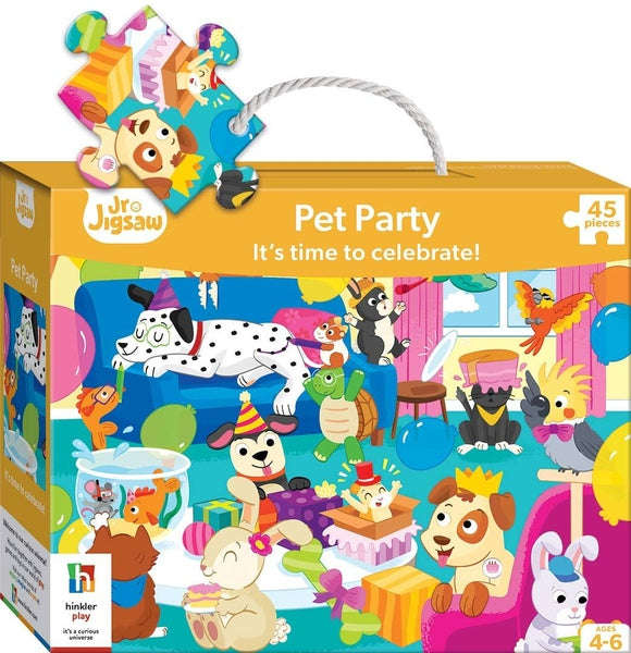 Pet Party 45 Piece Junior Jigsaw Box Set