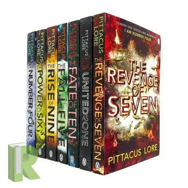 Pittacus Lore Complete 7 Book Collection Box-Set