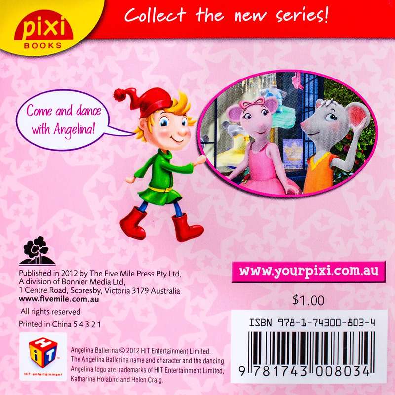 Pixi Angelinas Musical Day Pocket Book