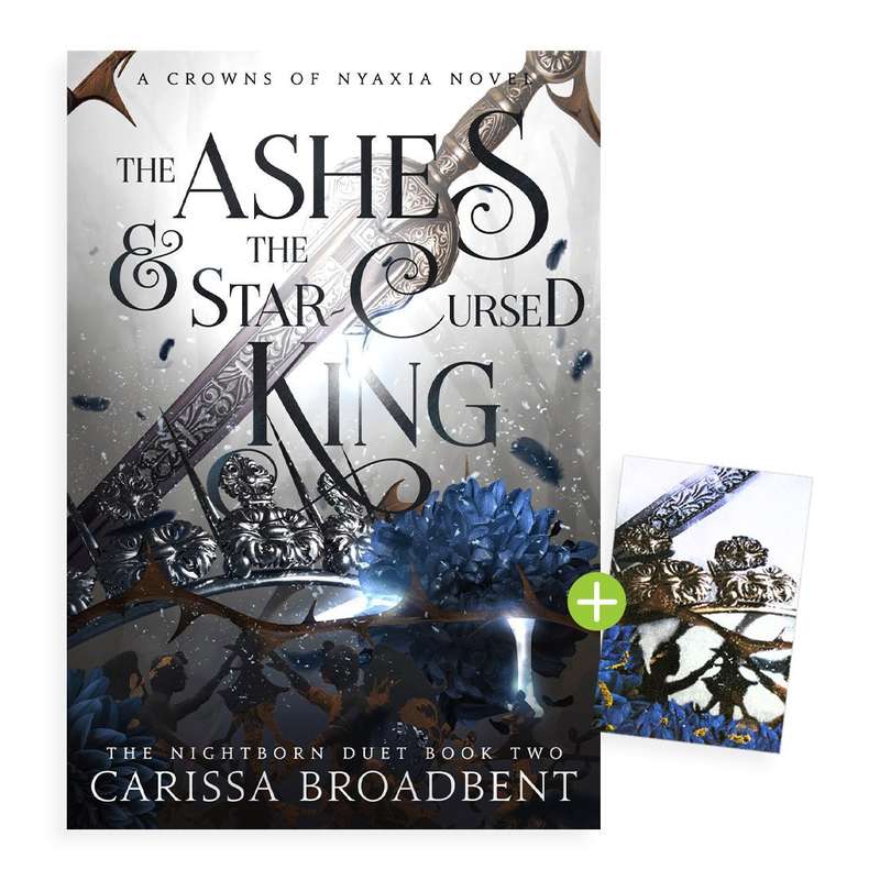 The Ashes and the Star-Cursed King HB exclusive edition (with bookmark)