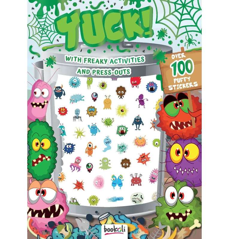 Puffy Sticker Activity Book: Yuck