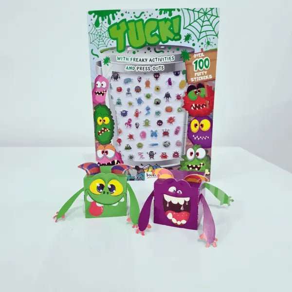Puffy Sticker Activity Book: Yuck