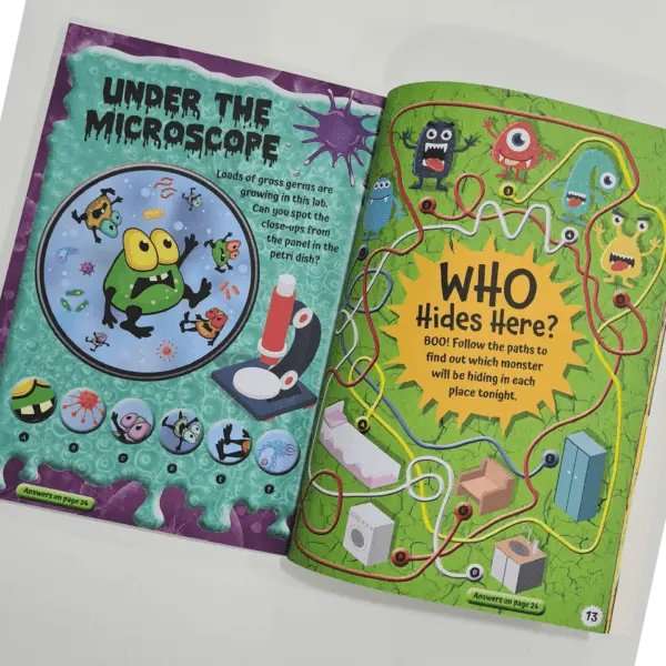 Puffy Sticker Activity Book: Yuck