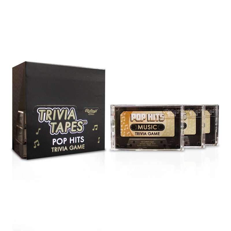 Ridley Pop Hits Music Trivia Game Cdu 6 Box Set