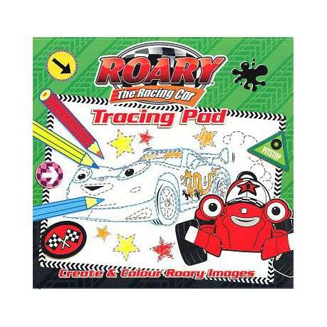 Roary The Racing Car (Green Tracing Pad)