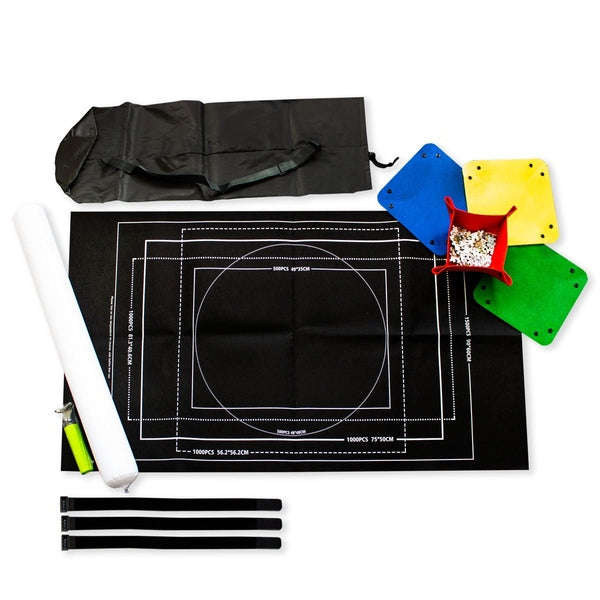Roller Puzzle Mat Black