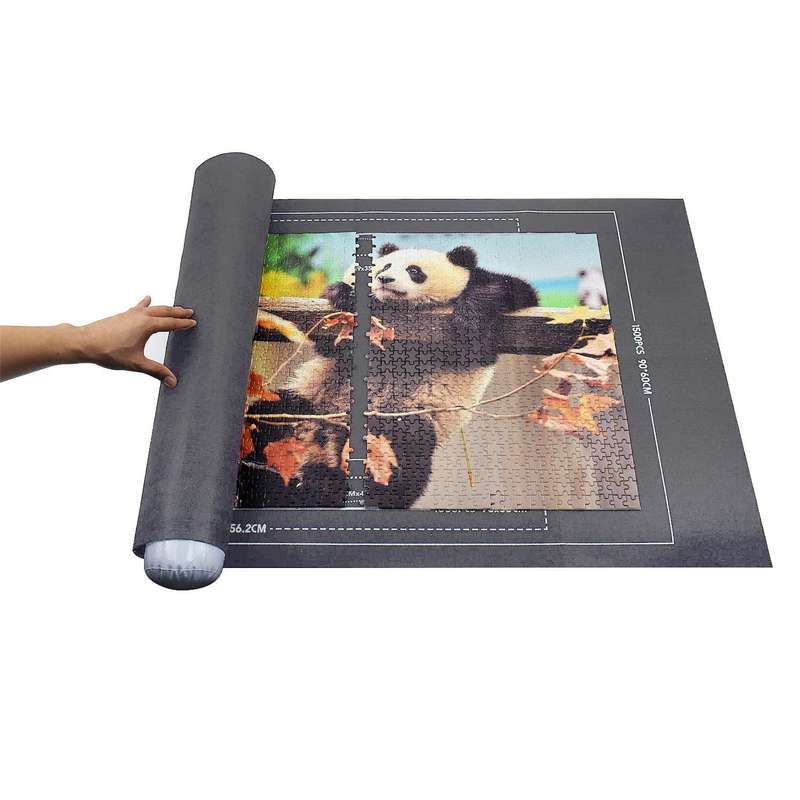 Roller Puzzle Mat Grey