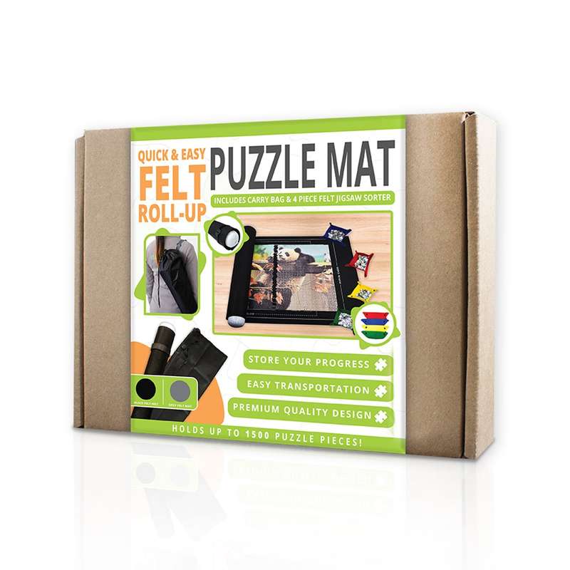 Roller Puzzle Mat Grey