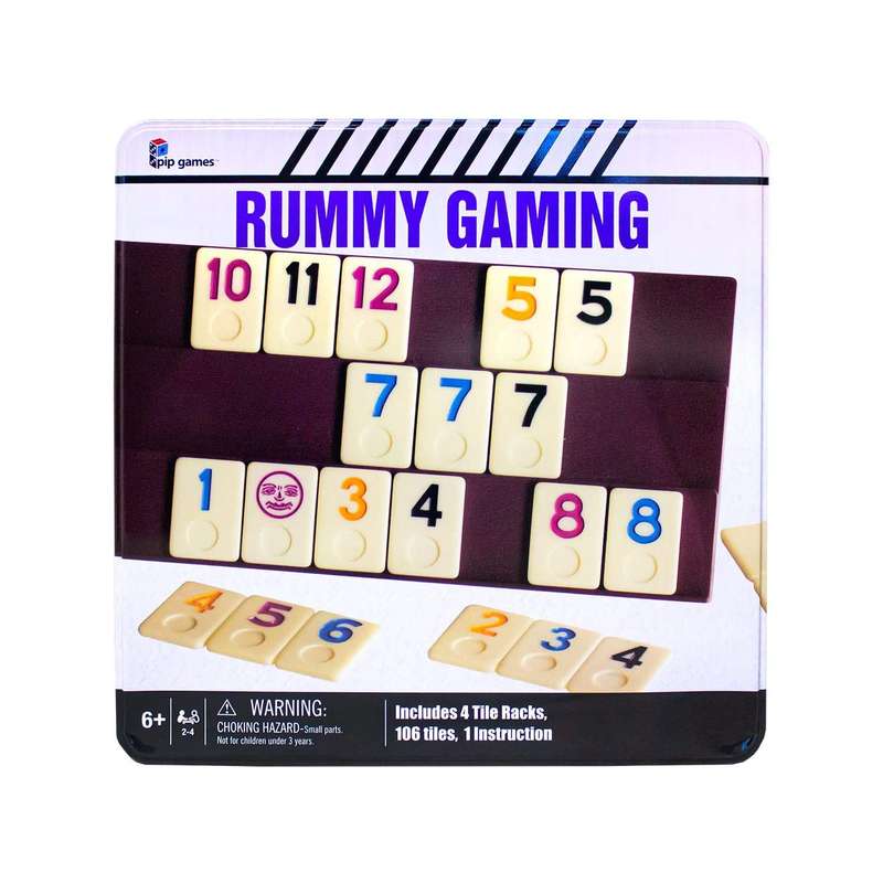 Rummy Gaming Tin Box-Set