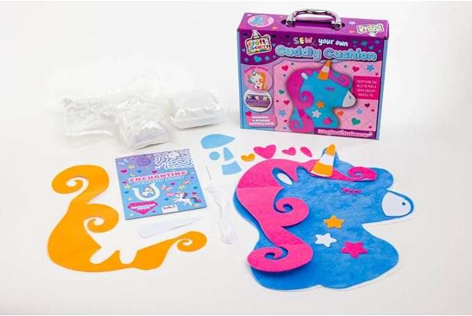 Sew Your Own Cuddly Cushion Magical Unicorn Box Set