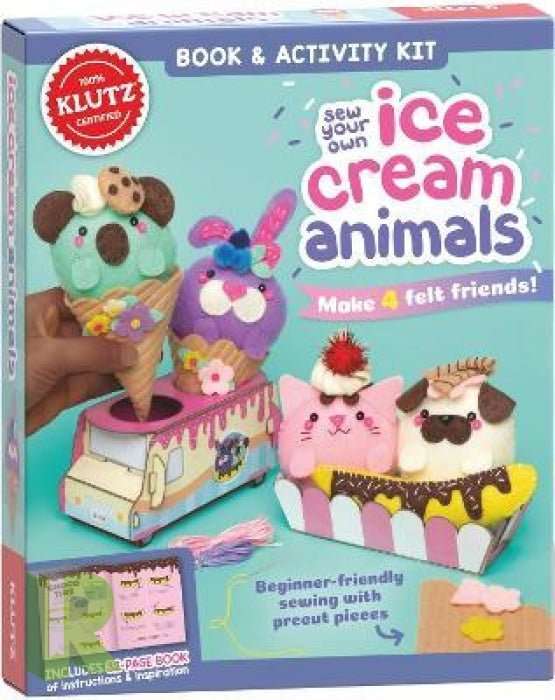 Sew Your Own Ice Cream Animals