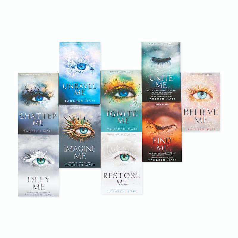 Shatter Me Collection with Merch