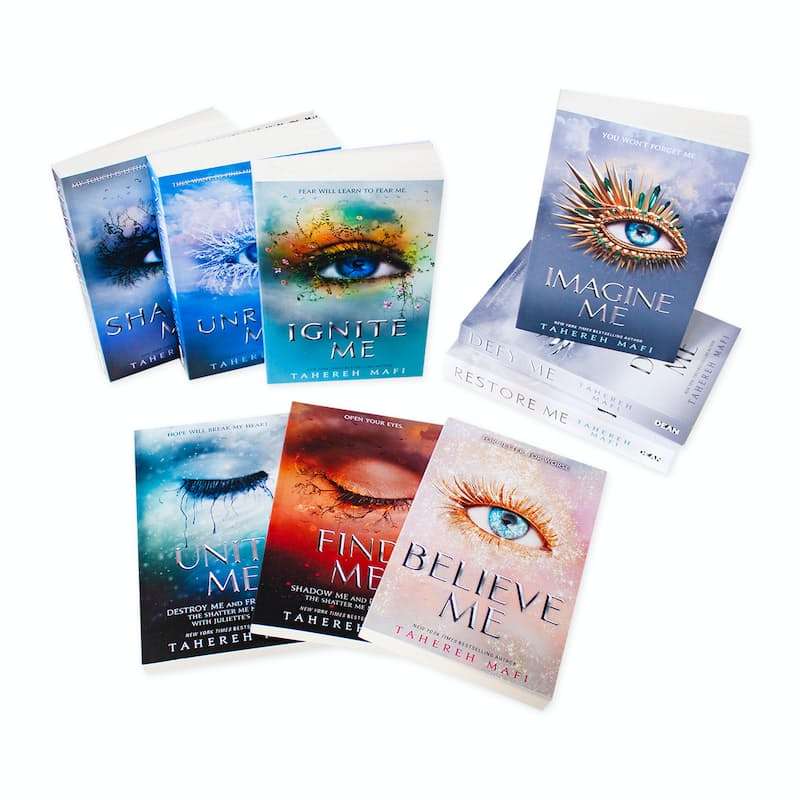 Shatter Me Collection with Merch