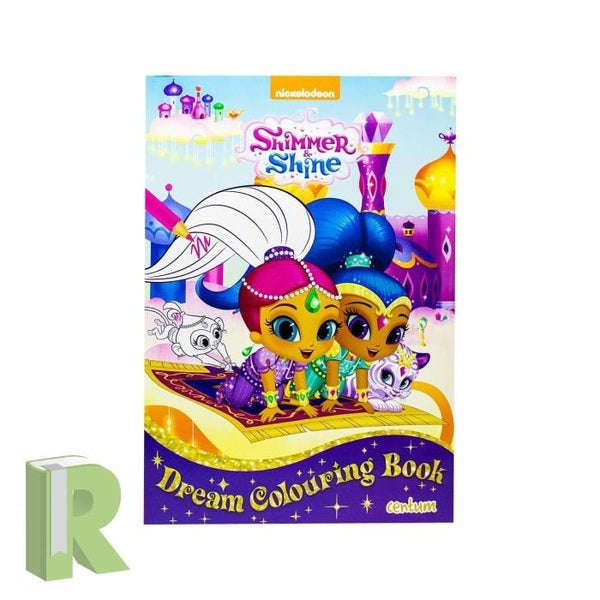 Shimer And Shine Dream Colouring Book