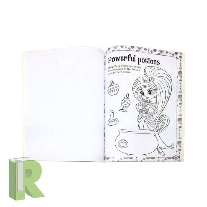 Shimer And Shine Dream Colouring Book