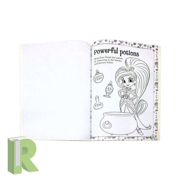 Shimer And Shine Dream Colouring Book