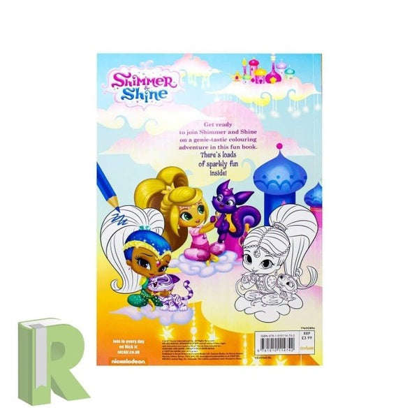 Shimer And Shine Dream Colouring Book