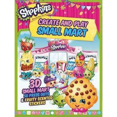 Shopkins Create And Play Small Mart Acitivity Book