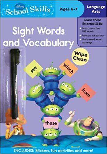 Sight Words And Vocabulary Ages 6-7