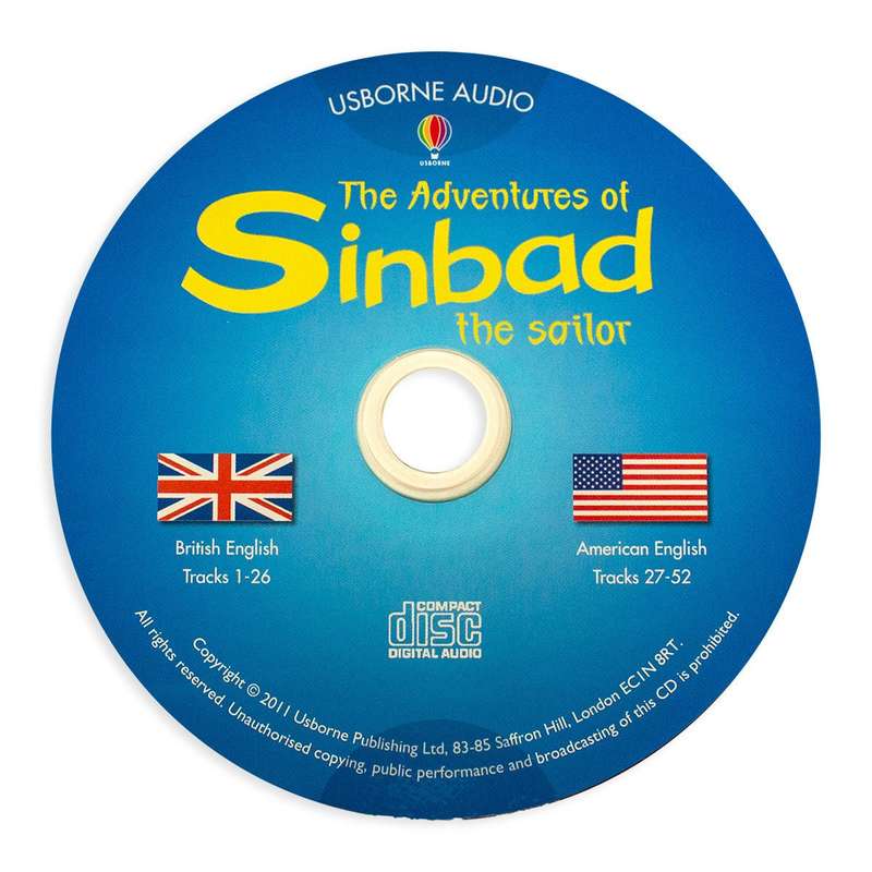 Sinbad The Sailor Book and CD